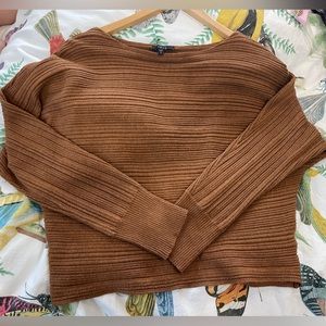 IRIS - brown tapered sweater